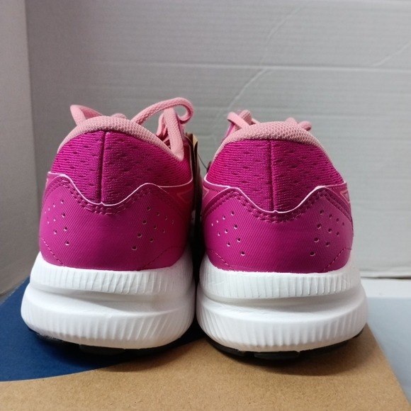 ASICS Gel-Contend 8 Pink Rave Lace Up Running Shoes Sneakers Women's Size 7 - Picture 4 of 8